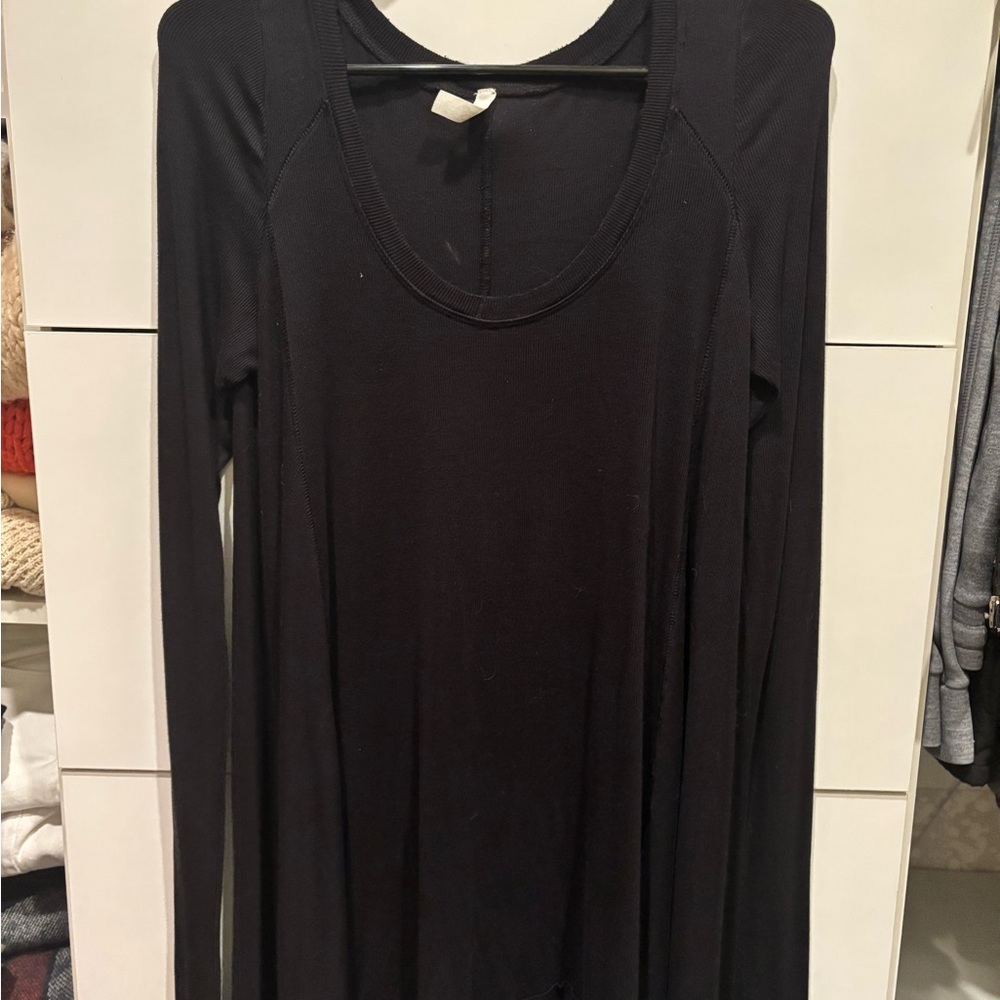 Free people black Long Sleeve Top